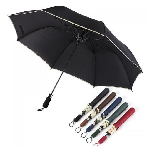 27 inch 2 folding golf umbrella with eva handle