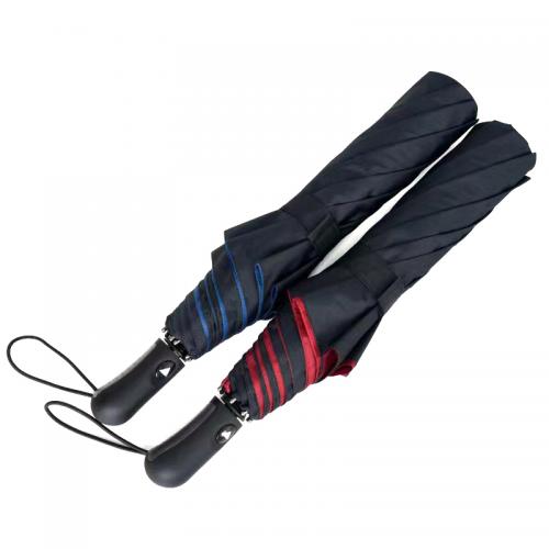 2 fold automatic double layer golf umbrella 