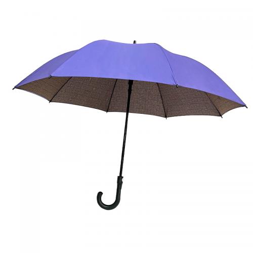 27 Inch Windproof Automatic Double Layer Golf Umbrella With Logo Printing