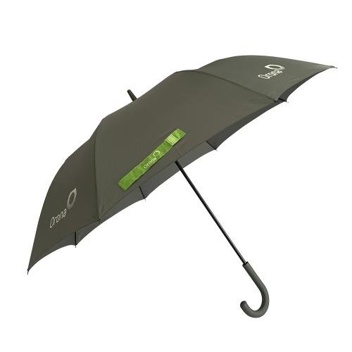 27 Inch Auto Open Windproof Long Straight Golf Umbrella 